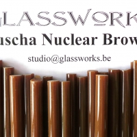 Lauscha Special Nuclear Brownie (6-8mm)